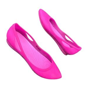 Crocs‎ Rio Ballet Flats Women's Size 6 Pink
